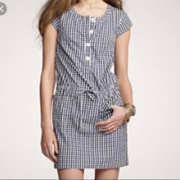 J. Crew Dresses & Skirts - J. Crew checked Olivia Shirt dress size 2